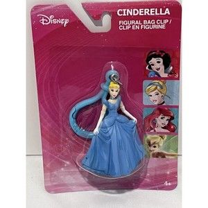 Disney Princess Bag Clip/ Cake Topper Cinderella Snow White Ariel Tinkerbell